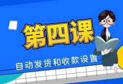 【准备篇】第四课：自动发货和收款设置（视频教学）-来福宝盒