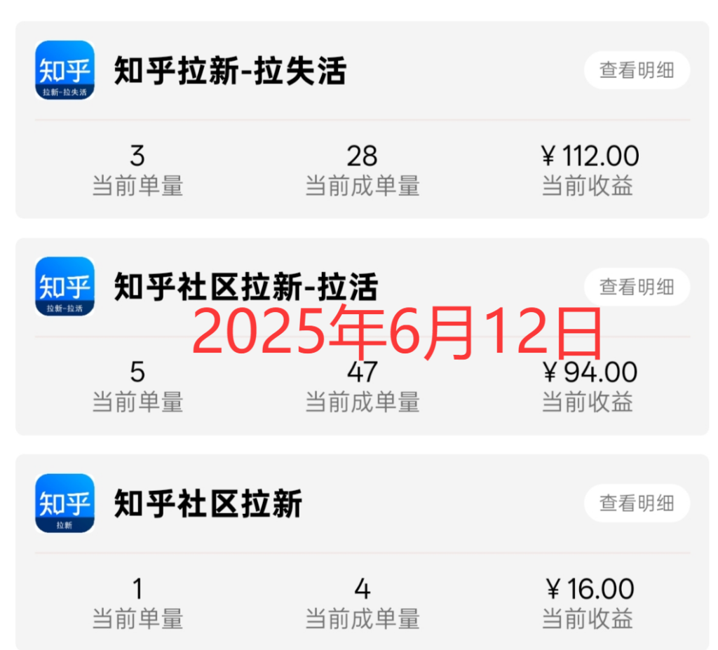 2025年6月12日低保项目收益反馈-来福宝盒